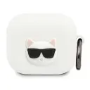 KARL LAGERFELD KLACA3SILCHWH OVITEK ZA AIRPODS 3 SILIKON CHOUPETTE