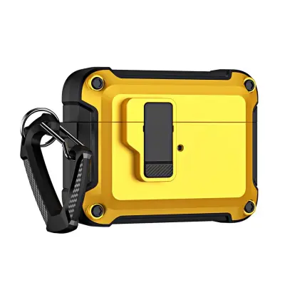 HURTEL ARMOR ETUI PRO ZA AIRPODS 4 Z ZAŠČITO PROTI PADCU KARABIN