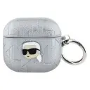 ETUI KARL LAGERFELD ZA AIRPODS 4 MONOGRAM KARL HEAD ELEGANTNA ETUI ZAŠČITA