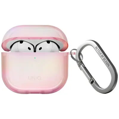 UNIKATEN OVITEK ZA AIRPODS 4, OVITEK, MAVRIČEN, HOLO