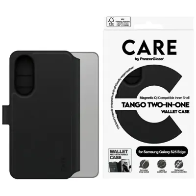 NEGA OVITKA PANZERGLASS FEATURES TANGO 2V1 DENARNICA QI ZA SAMSUNG GALAXY S25