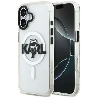 OVITEK KARL LAGERFELD IML KARL SKETCH LOGO MAGSAFE ZA IPHONE 17 LUXURY