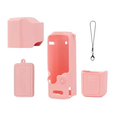 Silikonski zaščitni ovoj – združljiv z DJI Osmo Pocket 4 Pro Pink
