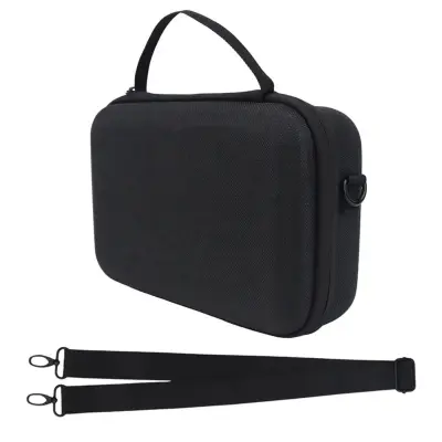 Oblazinjena torbica za DJI Pocket 4/3 z nastavljivim trakom Black
