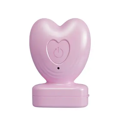 Electric Heated Eye Massager – Portable Vibrating Eye Massage Device Pink