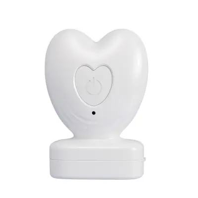 Electric Heated Eye Massager – Portable Vibrating Eye Massage Device White