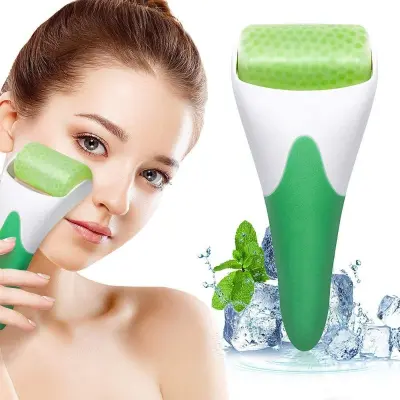 Ledeni masažni valj – ABS hladilni valj za obraz in telo Green