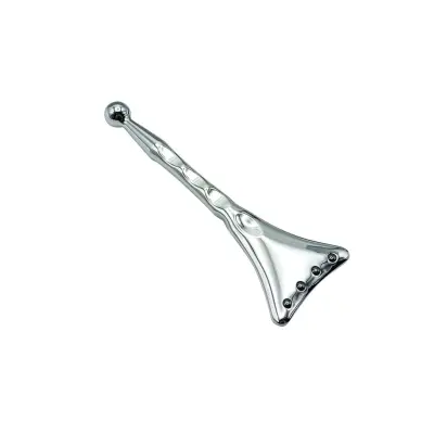 Magnetična Gua Sha palica iz cinkove zlitine za dvig obraza