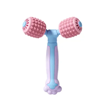 Y-Shaped Cat Paw Silicone Massage Roller za vrat in ramena