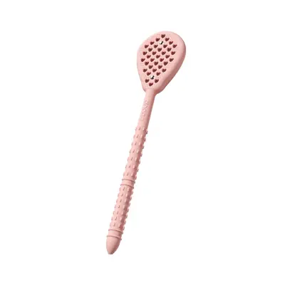 Silicone Meridian Patting Board za celotno telo z akupresurnim palčkom Pink