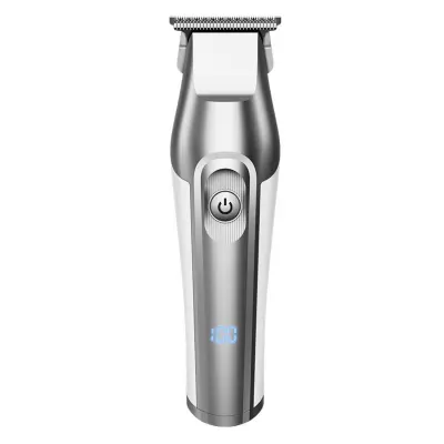 Brezžični strižnik z LCD zaslonom, 2000mAh, 250min delovanja Silver+White