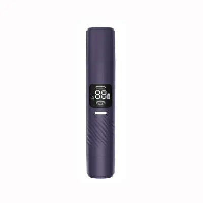 2-v-1 dvojna glavica: strižnik in folijski brivnik USB-C, pralno Purple