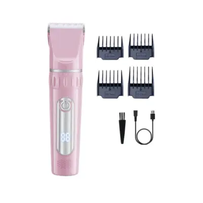 Keramični strižnik, 10W motor, 1200mAh, nastavljiv 0,8-2,0mm Pink