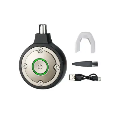 Električni strižnik nosnih dlak, polnilni mini, 360° rezilo, 60min Black
