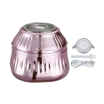Rechargeable Women's Electric Shaver – Waterproof Cordless Full-Body Groomer Pink