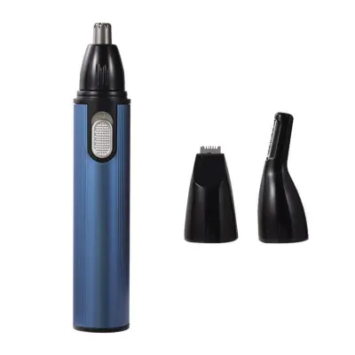 Polnilni 3-v-1 trimer za nos, obrvi in obraz — USB Blue