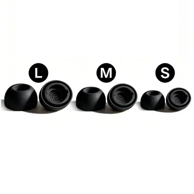 Zamenjava/Kompatibilni deli – Samsung Buds3 Pro in Buds4 Pro, 3 par Black