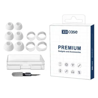 Zamenjava/kompatibilni del – Samsung Galaxy Buds FE 3 silikonske spominske konice White