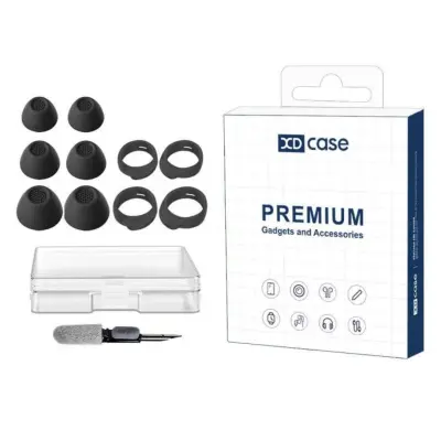 Zamenjava/kompatibilni del – Samsung Galaxy Buds FE 3 silikonske spominske konice Gray
