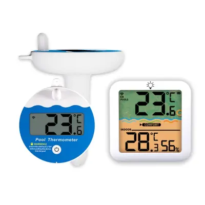 Brezžični bazenski termometer z daljinskim LCD zaslonom, IP68, 100m