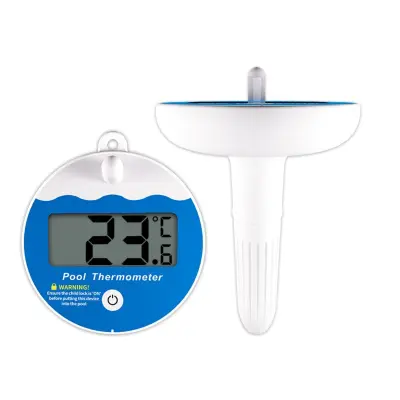 Brezžični LCD termometer za bazen IP68, 100 m, otroška ključavnica