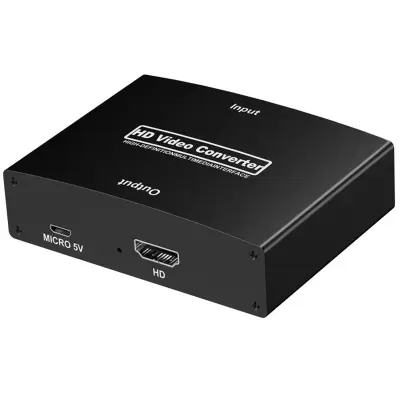 Visokoločljivostni YPbPr v HDMI pretvornik — 1080p z L/R zvokom