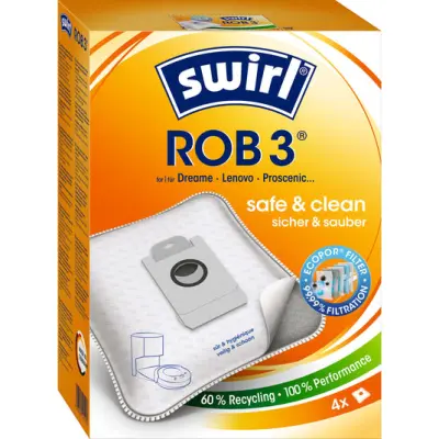 Vrečke za robotski sesalnik ROB 3 MicroPor PLUS PureAir