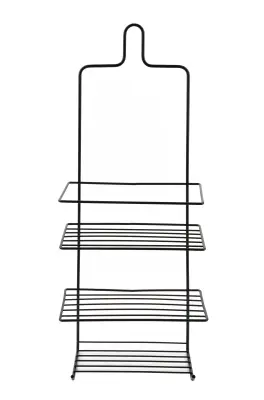 kopalniška polica kovina Carl Black 3polna 18,5x10x47,5 črna 1 kos