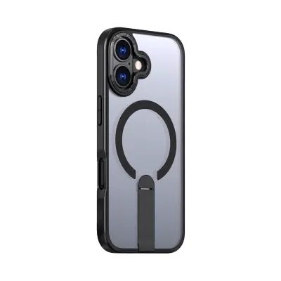 OVITEK HURTEL HYBRID ARMOR X ZA IPHONE 17 S STOJALOM, ZDRUŽLJIV Z MAGSAFE