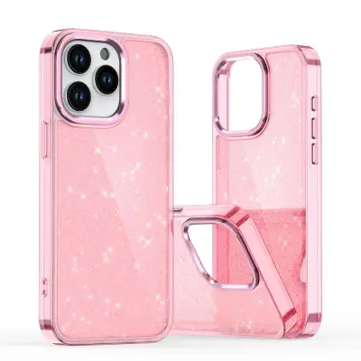 HURTEL BLEŠČIČNI OVITEK ZA SAMSUNG GALAXY S25 Z ZAŠČITO ROBE