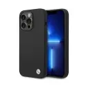 SILIKONSKI OVITEK BMW ZA IPHONE 14 PRO MAX 6,7 BMHCP14XSILBK S KOVINSKIM LOGO