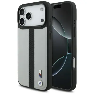 ELEGANTEN OVITEK Z PERFORIRANIM LOGOM BMW M ZA IPHONE 17 PRO MAX MAGSAFE