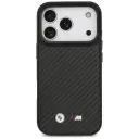 BMW M KEVLAR MAT MAGSAFE OVITEK ZA IPHONE 17 PRO Z VISOKO ODPORNOSTJO NA