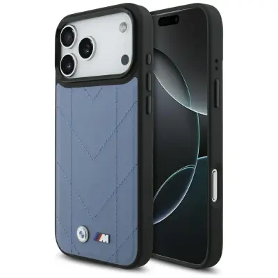 PREŠIT OVITEK Z LOGOM BMW M ZA IPHONE 17 PRO MAX MAGSAFE ELEGANTNA ZAŠČITA