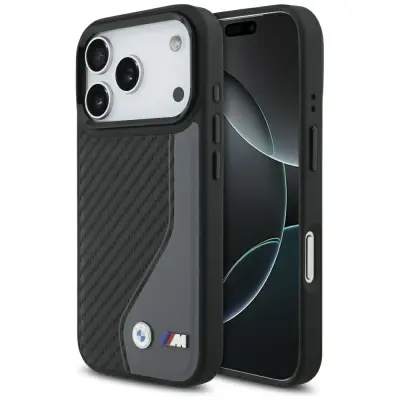 OVITEK Z LOGOM BMW M CARBON ZA IPHONE 17 PRO MAGSAFE RAZKOŠNA ZAŠČITA