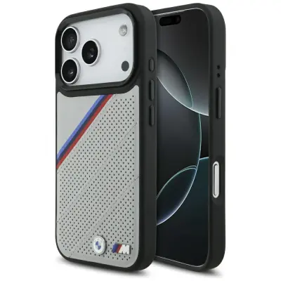 OVITEK Z TRIKOLORNIM KOVINSKIM LOGOM BMW M ZA MAGSAFE IPHONE 17 PRO, RAZKOŠNA ZAŠČITA