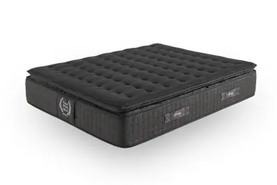 Vzmetnica Žepne vzmeti Grand Spring Black, 30cm, 200x190cm - Moonia