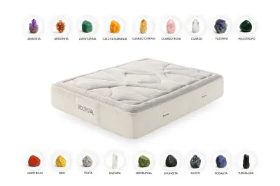 Vzmetnica Žepne vzmeti Biocrystal Gold Spring, 30cm, 120x180cm - Moonia
