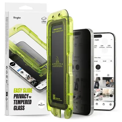 RINGKE EASY SLIDE 2-PAKET ZASEBNOSTI ZA IPHONE 17
