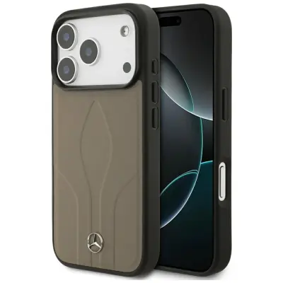 ELEGANTEN USNJEN OVITEK MERCEDES THE MOVE MAGSAFE ZA IPHONE 17 PRO