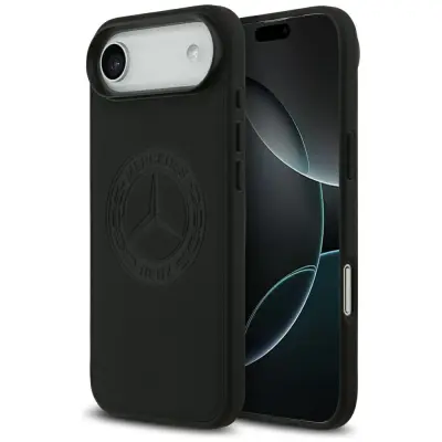 MERCEDES USNJEN OVITEK Z VINTAGE LOGO MAGSAFE ZA IPHONE AIR, ELEGANTEN