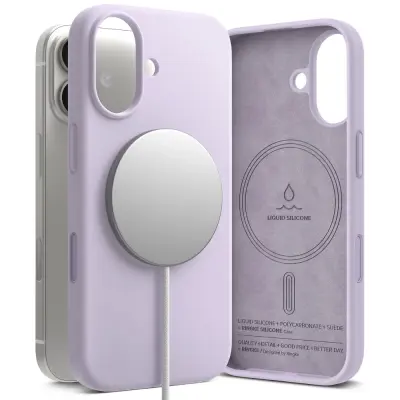RINGKE SILIKONSKI MAGNETNI OVITEK ZA IPHONE 17 Z MAGNETNO ZAŠČITO