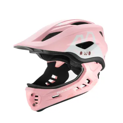 OTROŠKA ČELADA ROCKBROS TT-32002 S SNEMLJIVO VARNOSTNO ŠČETKO M 54-58