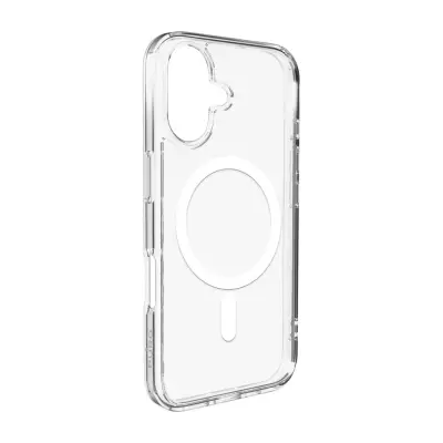OVITEK PURO LITE MAG TPU+PC ZA IPHONE 17 Z MAGSAFE PROZOREN Z BELO BARVO