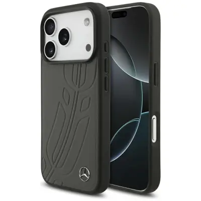MERCEDES USNJEN OVITEK Z VELIKIM LOVOROVIM REZANCOM MAGSAFE ZA IPHONE 17 PRO