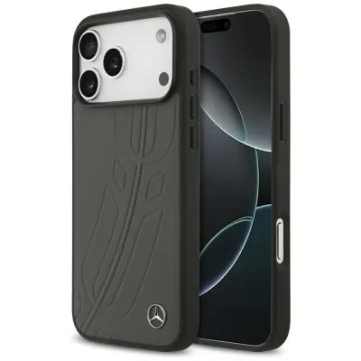 MERCEDES USNJEN OVITEK Z VELIKIM LOVOROVIM REZANCOM MAGSAFE ZA IPHONE 17 PRO