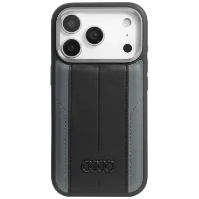 OVITEK ZA AUDI A6 IZ SINTETIČNEGA USNJA ZA IPHONE 17 PRO MAGSAFE Z ZAŠČITO