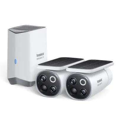 BASEUS SECURITY S1 PRO KOMPLET ZA NADZOR DOMA, 2 KAMERI, 3K ZUNANJI