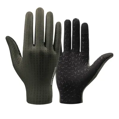 KOLESARSKE ROKAVICE ROCKBROS FULL SLIP ZA CESTNO IN GORSKO KOLO