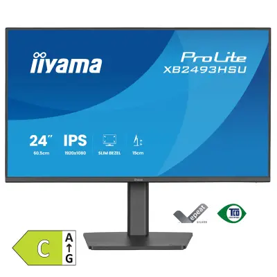 Monitor IIYAMA ProLite XB2493HSU-B1 60,5 cm (23,8") FHD IPS 120Hz HDMI/DP zvočniki